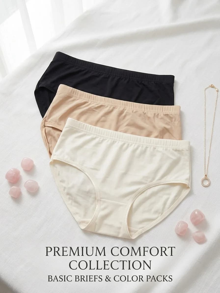 3-Piece Premium Comfort Panty Set